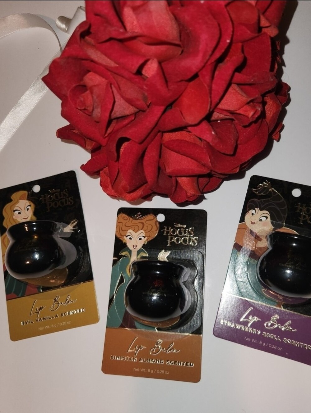 Disney Hocus Pocus Lip Balm Complete Set Bundle Variety Pack
